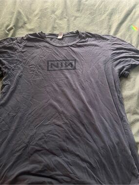 Logo Crew Neck T-Shirt - Charcoal